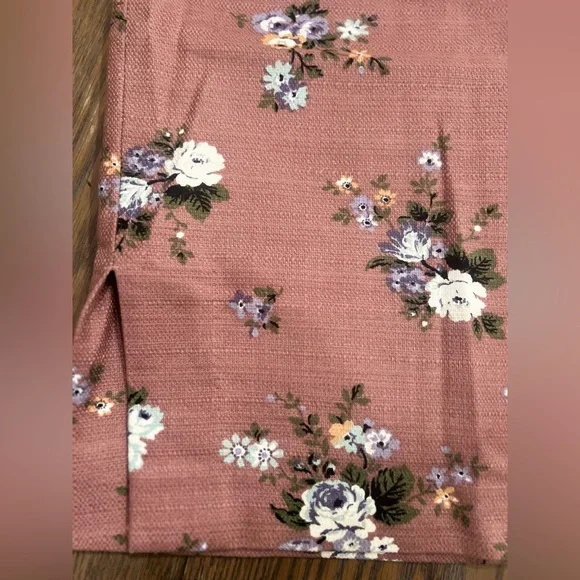LOFT Floral Mauve Pencil Skirt - Picture 2 of 5